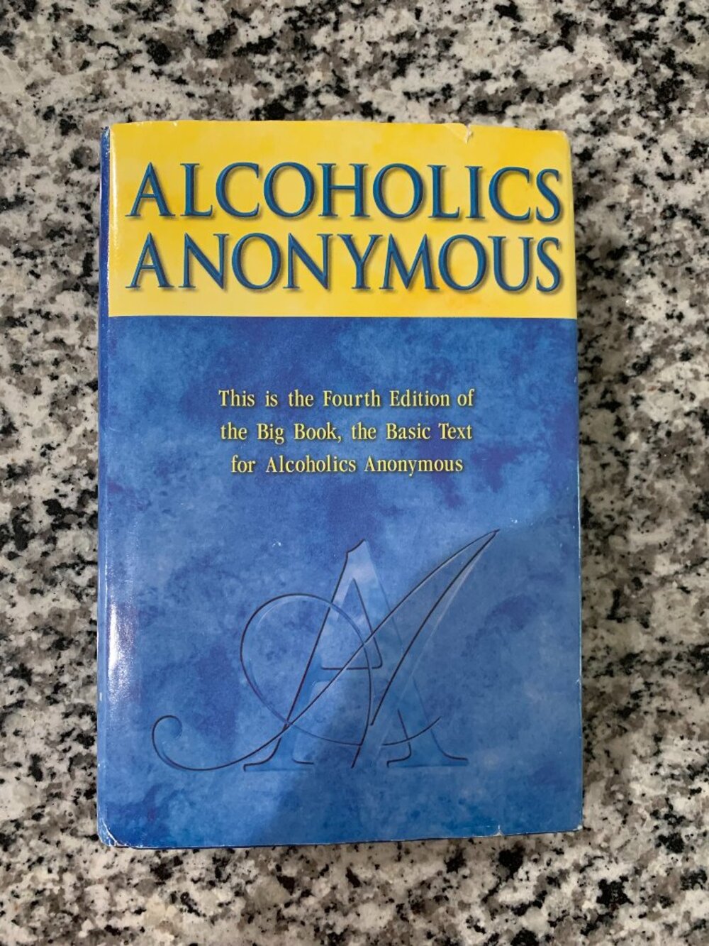 Alcoholics Anonymous, 4th Edition of the Big Book, Hardcover Book